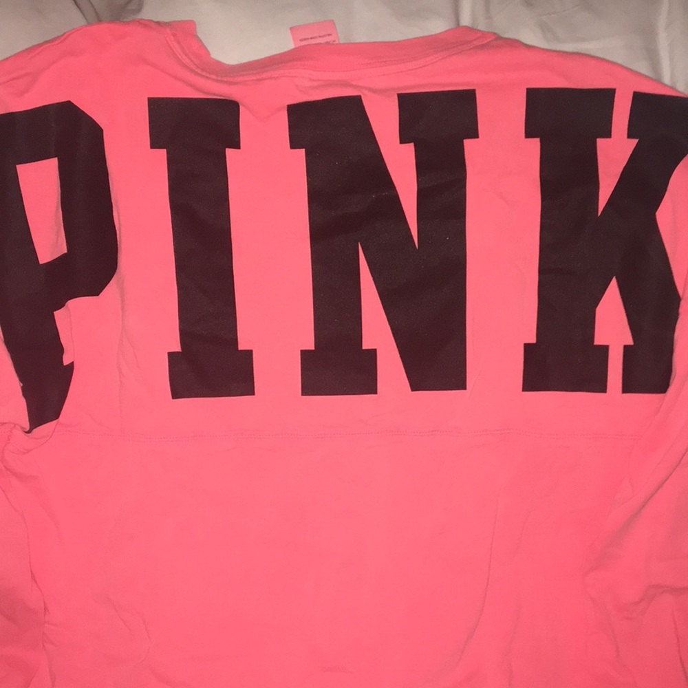 Size Small neon coral shirt GUC